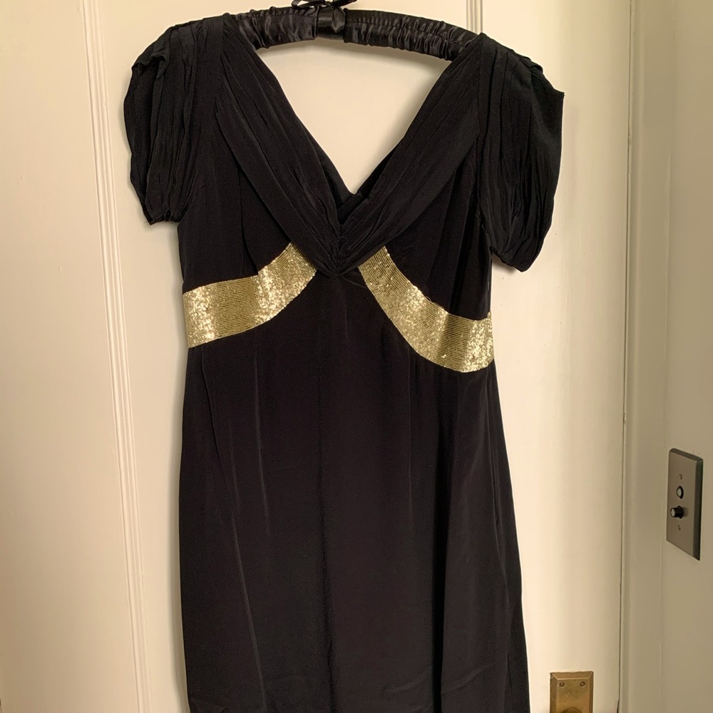 Gorgeous Vintage-Inspired Black & Sequin Dress!